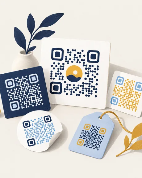 A QR code studio too