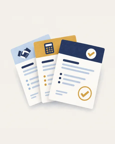 Invoice, estimate and quote side by side — Smart Invoice & Estimate Maker