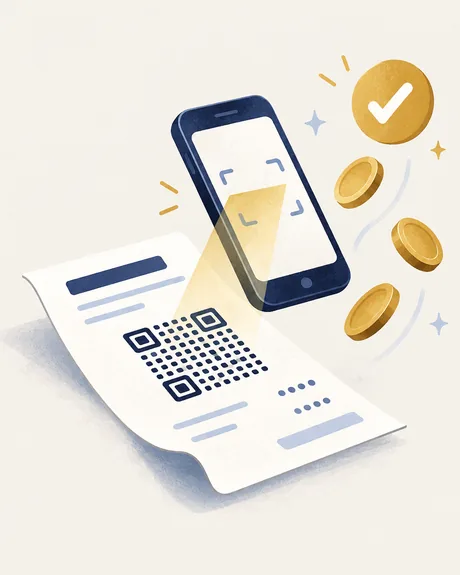 Get paid with a scan